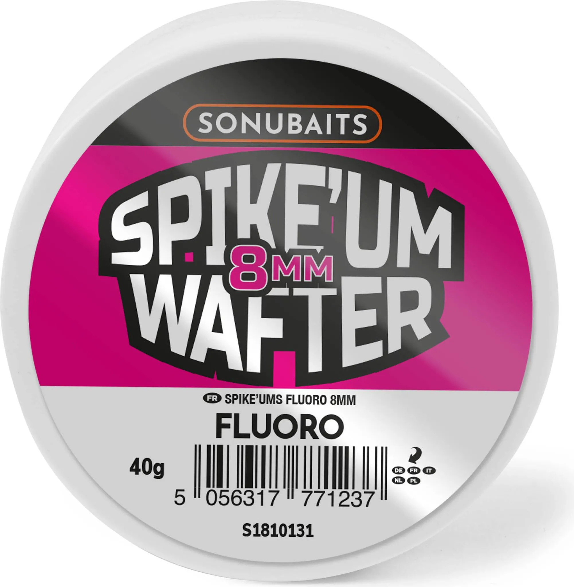 Boilies Sonubaits Spike UM Wafter 8mm Fluoro