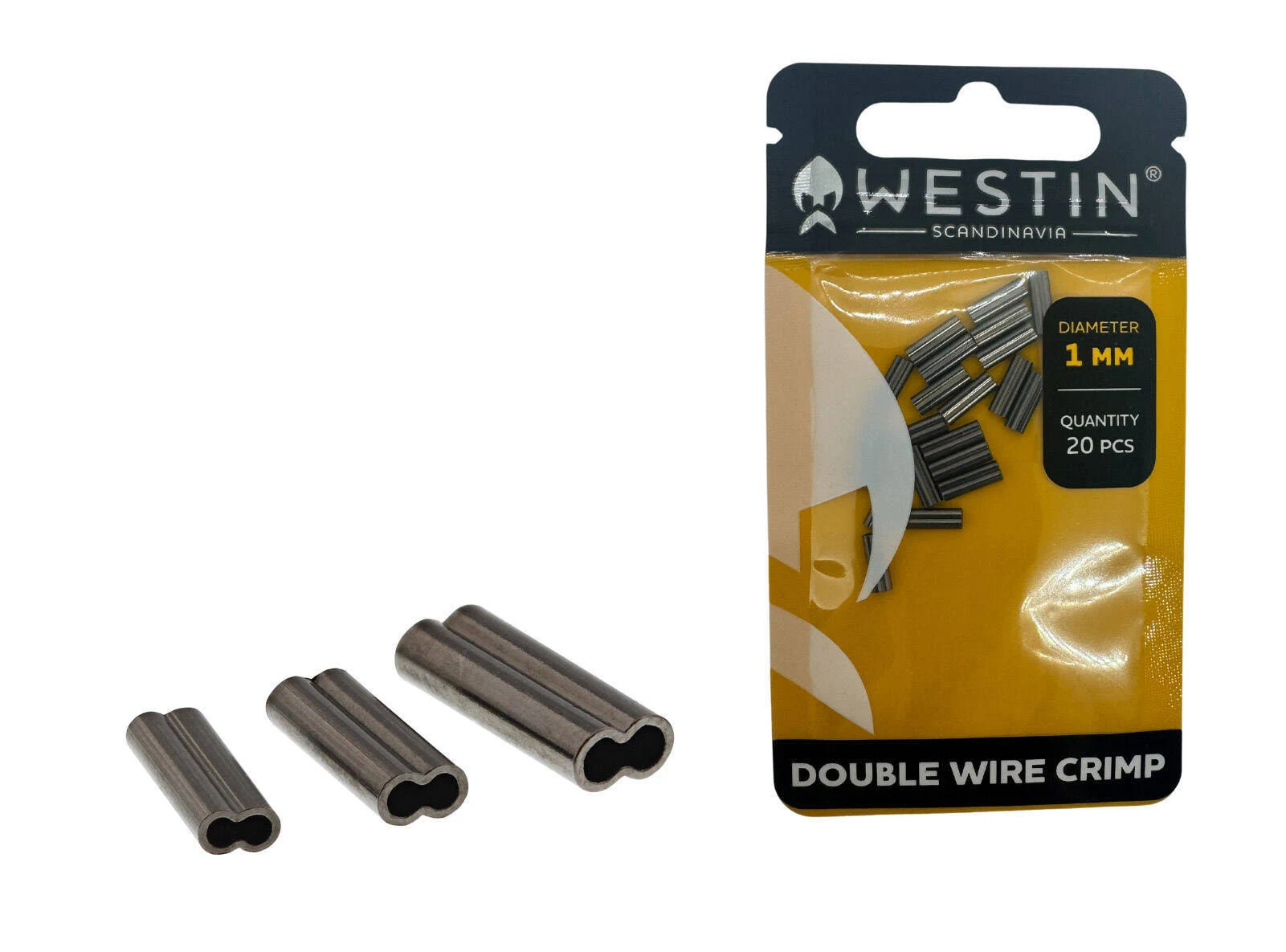 Krimpovacie svorky Westin Double Wire Crimp 1,5mm 