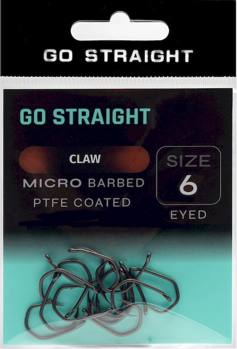Háčiky Go Straight Claw 15ks č.6
