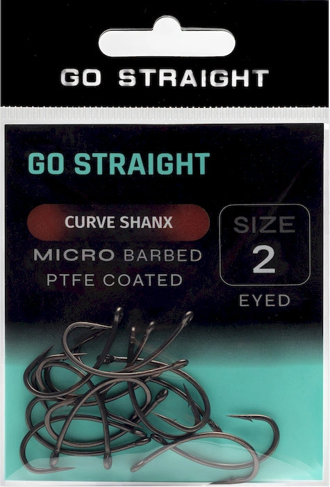 Háčiky Go Straight Curve Shanx micro barbed 15ks č.2