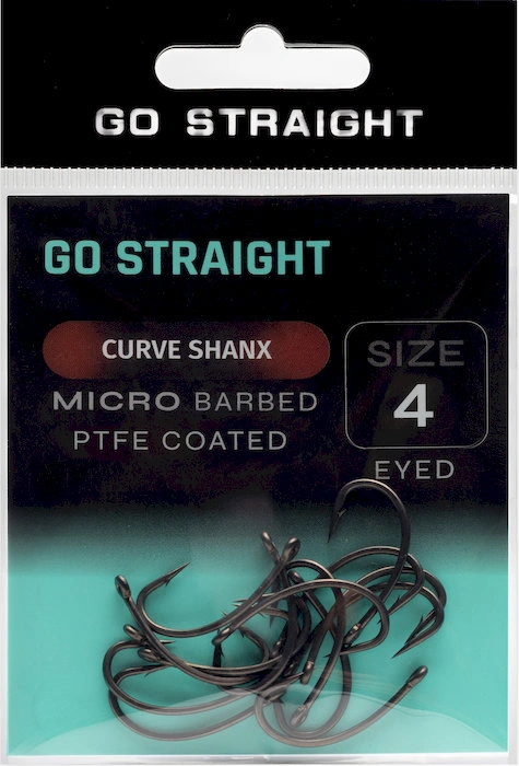 Háčiky Go Straight Curve Shanx micro barbed 15ks č.4