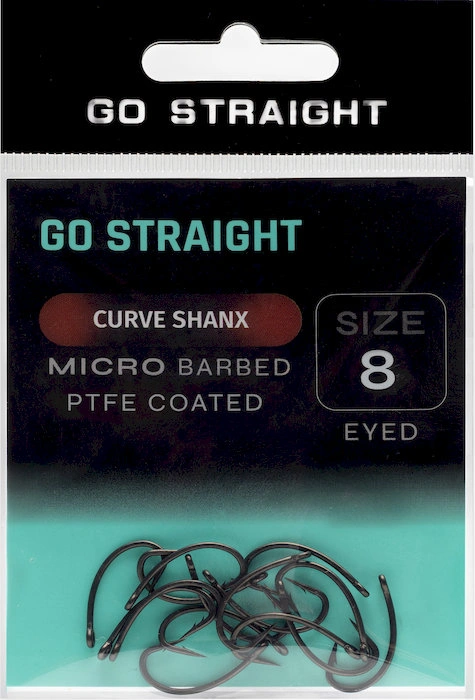 Háčiky Go Straight Curve Shanx micro barbed 15ks č.8