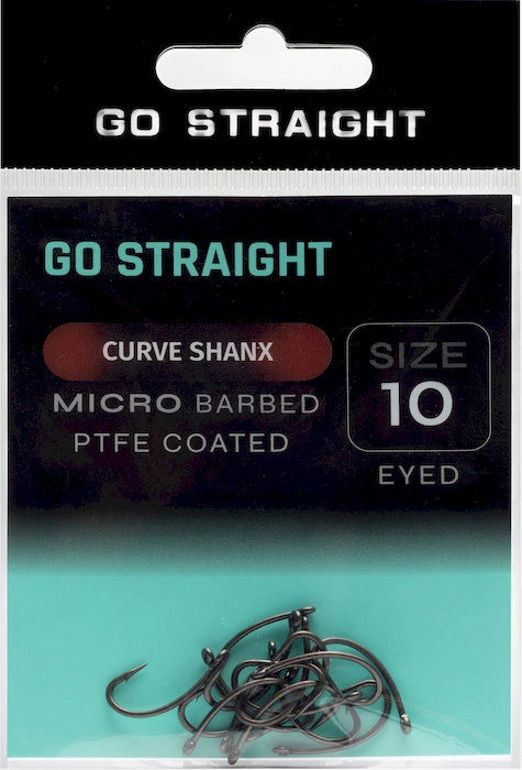 Háčiky Go Straight Curve Shanx micro barbed 15ks č.10