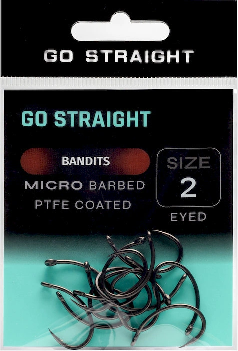 Háčiky Go Straight Bandits micro barbed 15ks č.2
