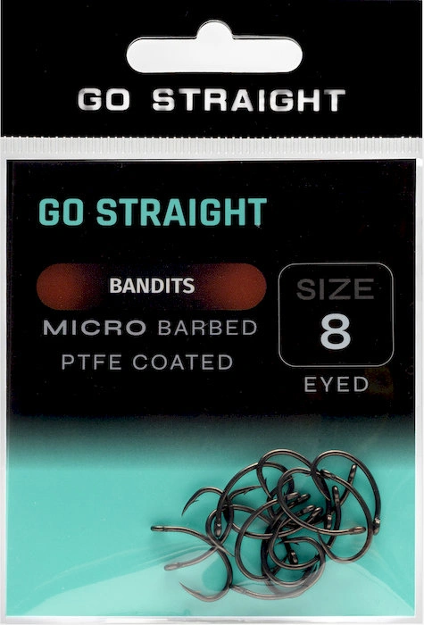 Háčiky Go Straight Bandits micro barbed 15ks č.8