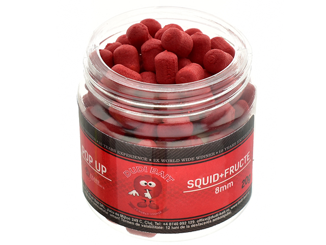 Pop Up Dudi Bait 8mm Squid fruits