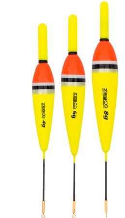 Plavák Zebco LED Allrounder 6,0g žltý