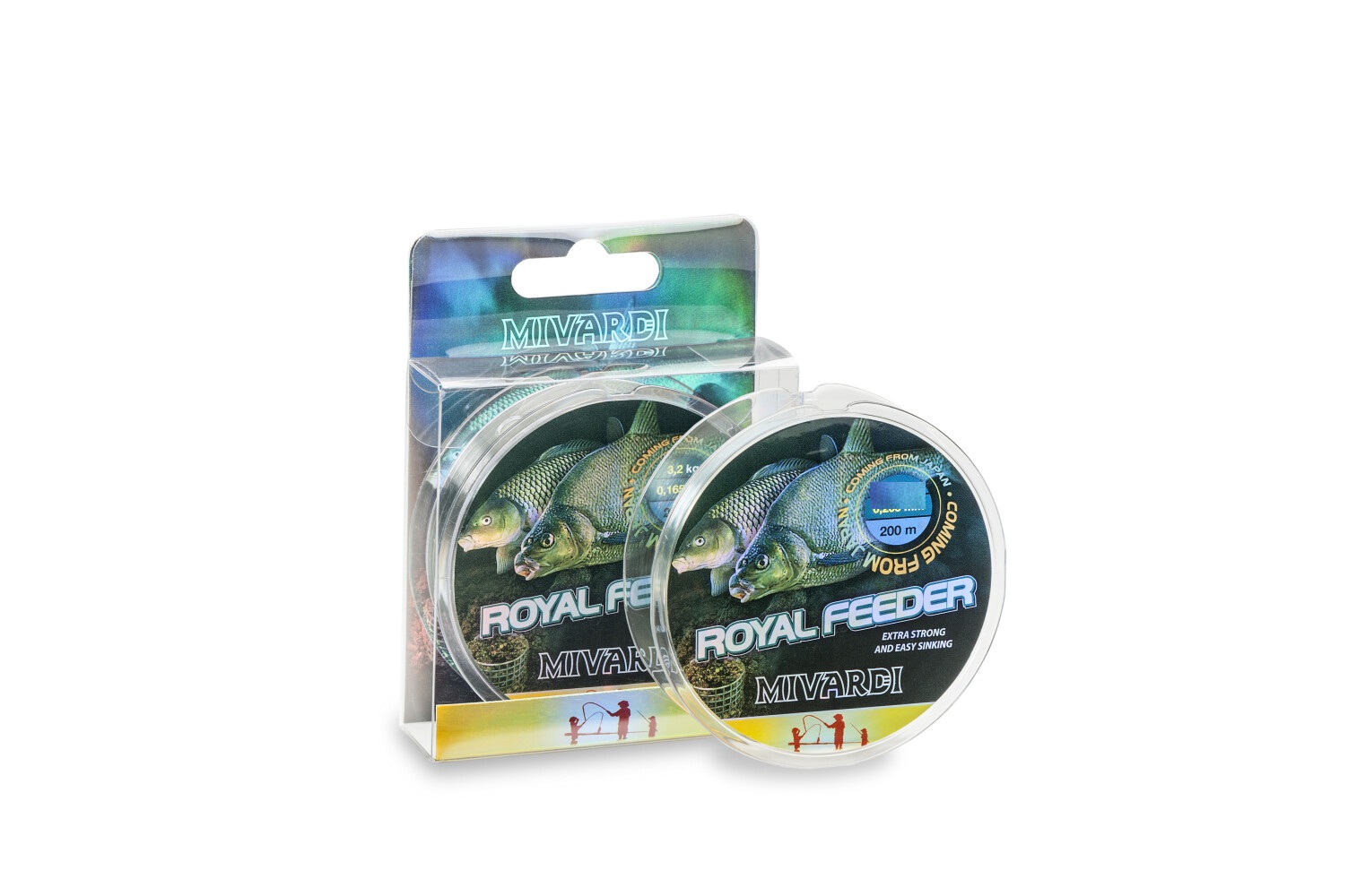 Silon Mivardi Royal feeder 200m 0,205mm 4,8kg
