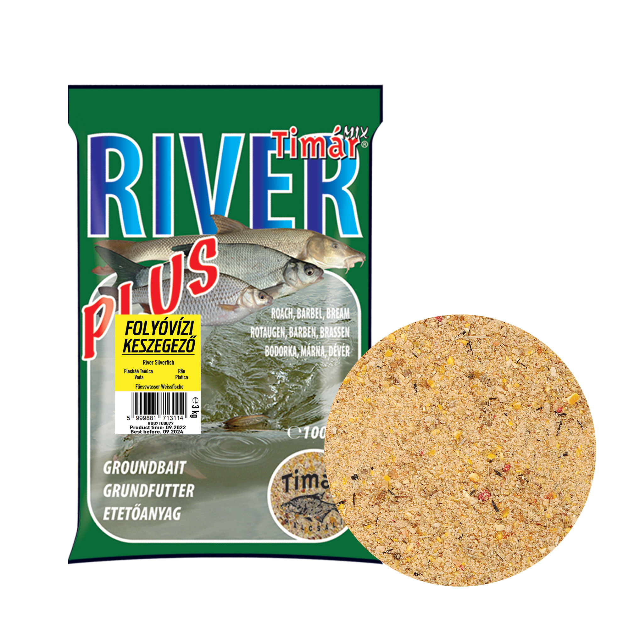 Krmivo Tímár 3kg Rieka Pleskáč