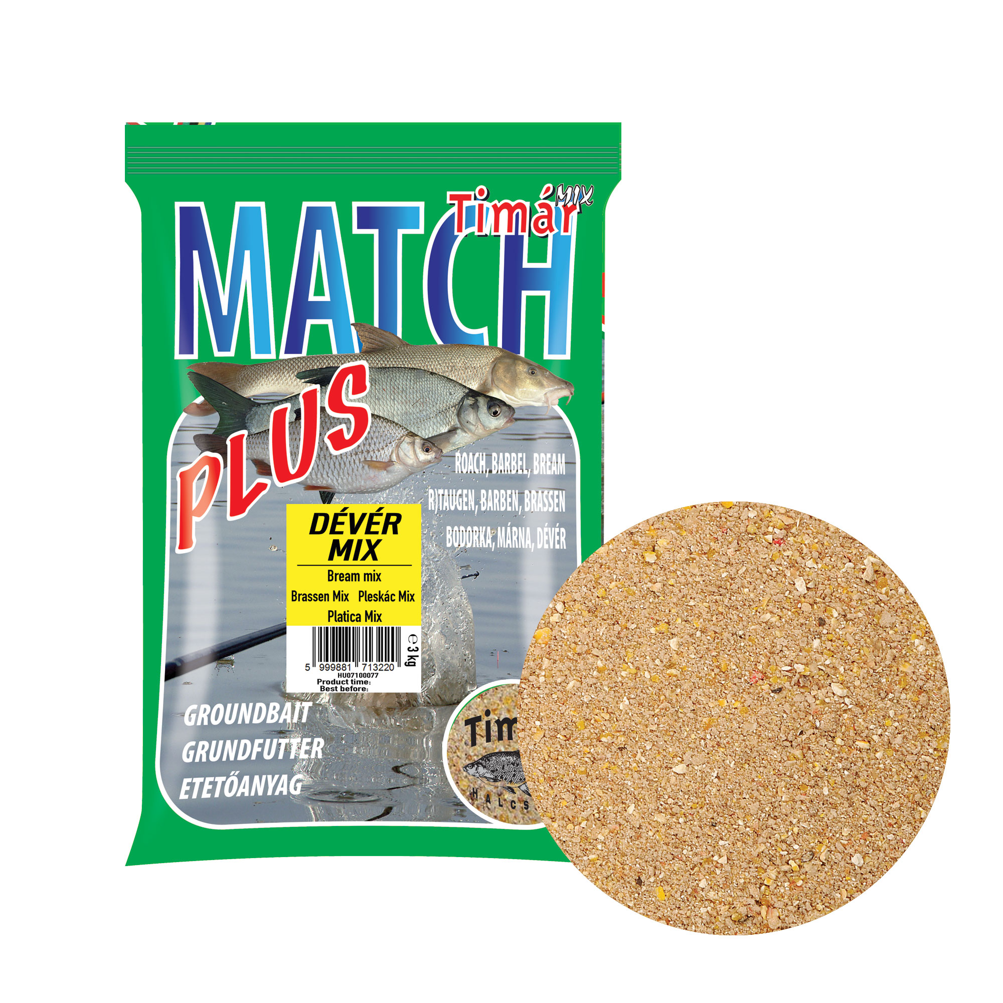 Krmivo Tímár 3kg Pleskáč mix