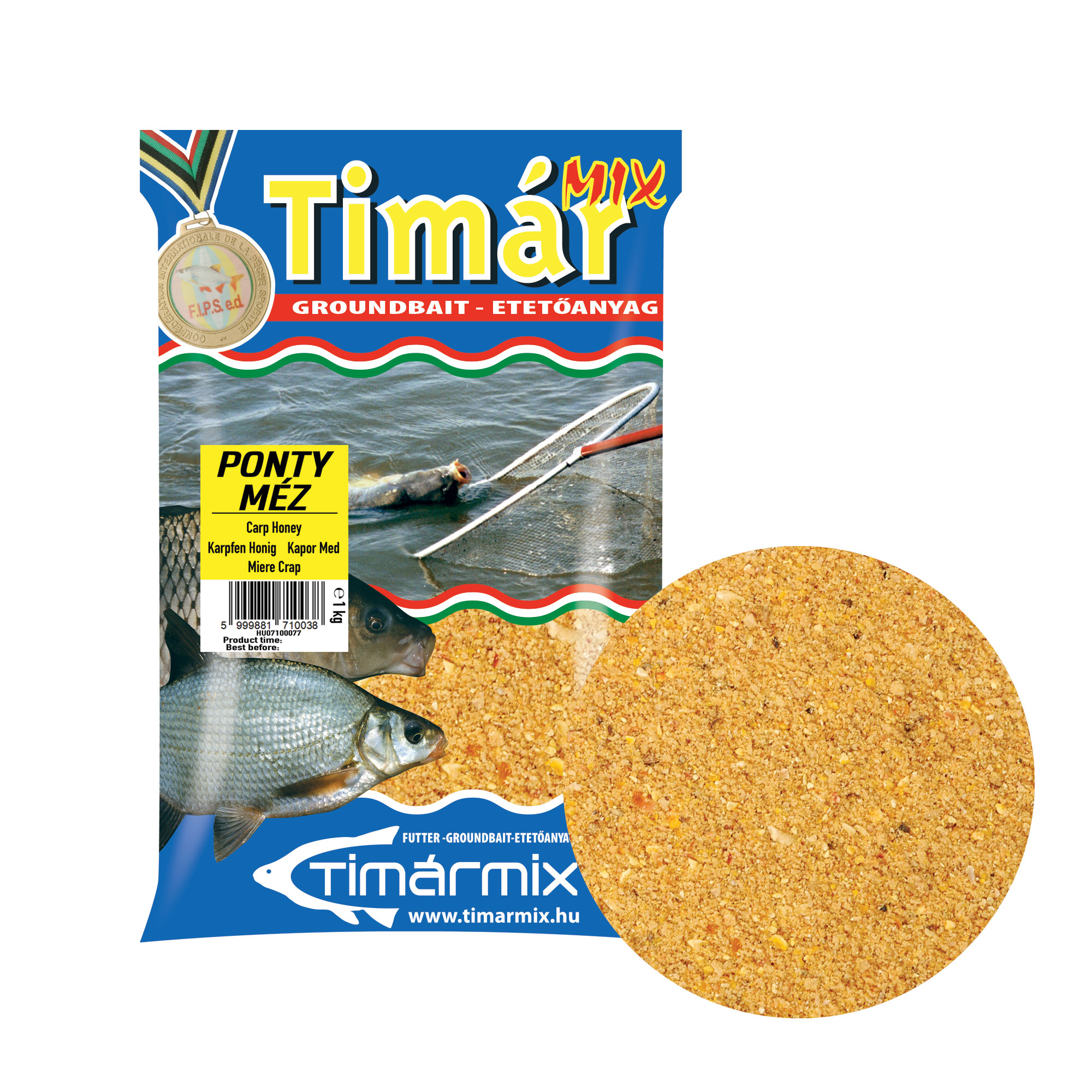 Krmivo Tímár 1kg Kapor med
