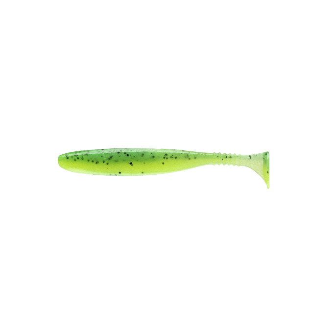 Gumenná nástraha Daiwa D Fin 12,5 cm - UV chartreuse tiger