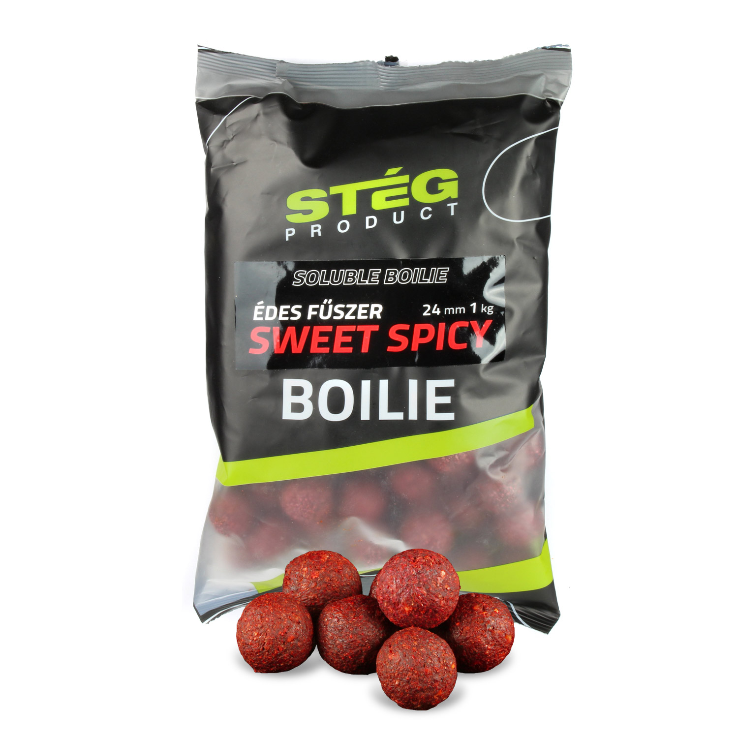 Boilies Stég Soluble 24mm Sweet Spicy