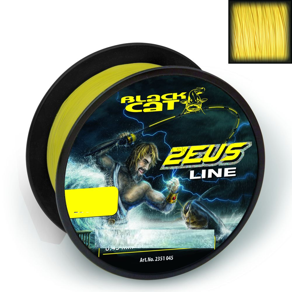 Šnúra Black Cat Zeus 400m 37kg 0,45mm