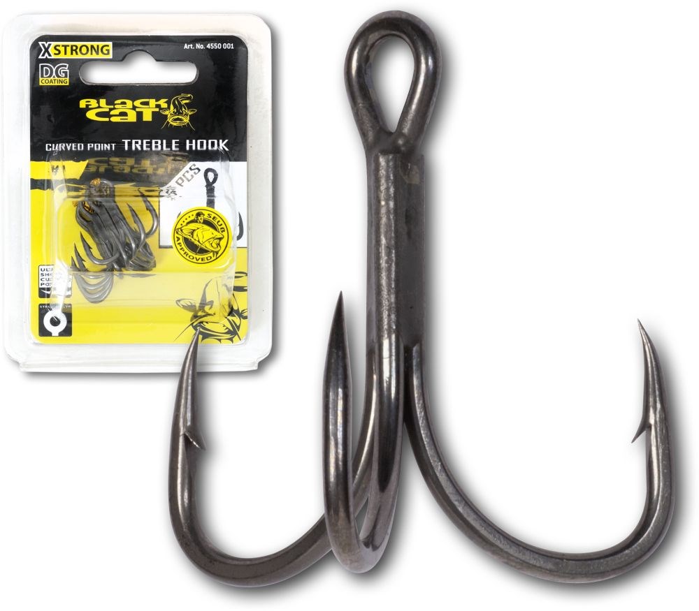 Trojháčik Black Cat Curve Point DG Coating 3/0