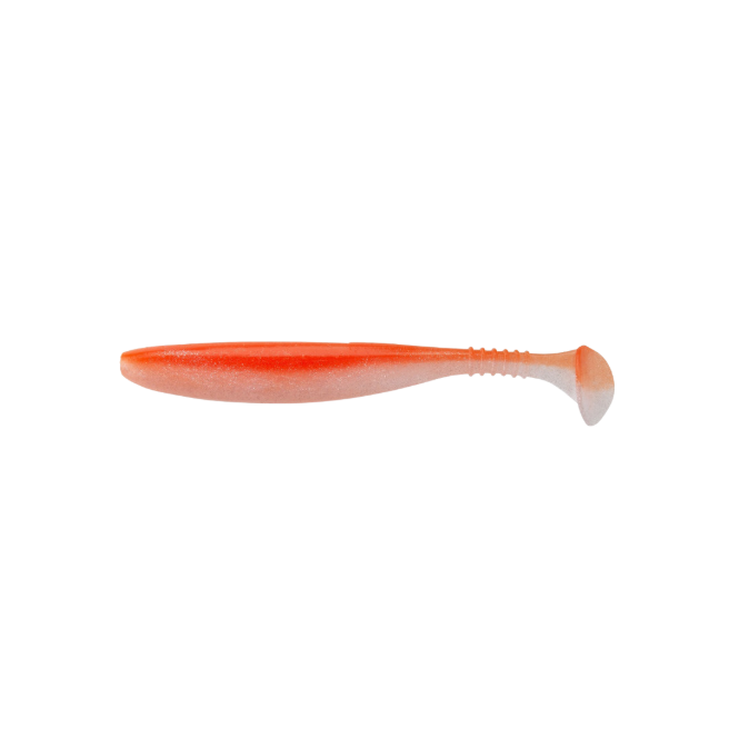 Gumenná nástraha Daiwa D Fin 3 - 7,5 cm - orange sunrise