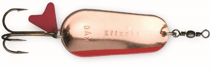 Blyskáč DAM Effzett Standard Spoon 8cm 45g Silver/Copper