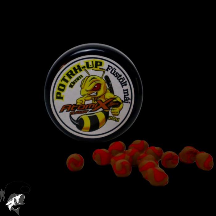 Pelety Atomix Potrh-Up 10mm údená pečeň
