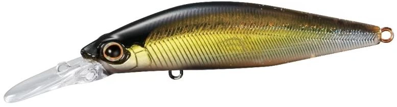 Wobler Shimano Cardiff Flugel Flat 70 AR-C farba Black Gold
