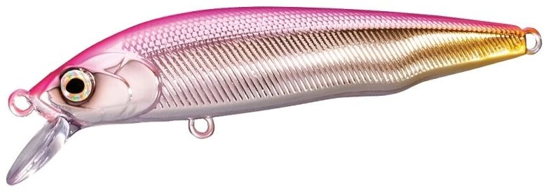 Wobler Shimano Cardiff Flugel Flat 70 farba pink back