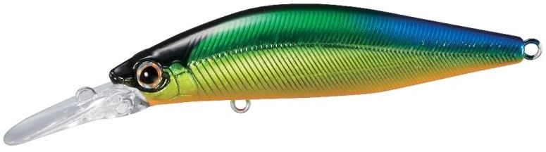 Wobler Shimano Cardiff Flugel Flat AR-C 70 farba Green Gold
