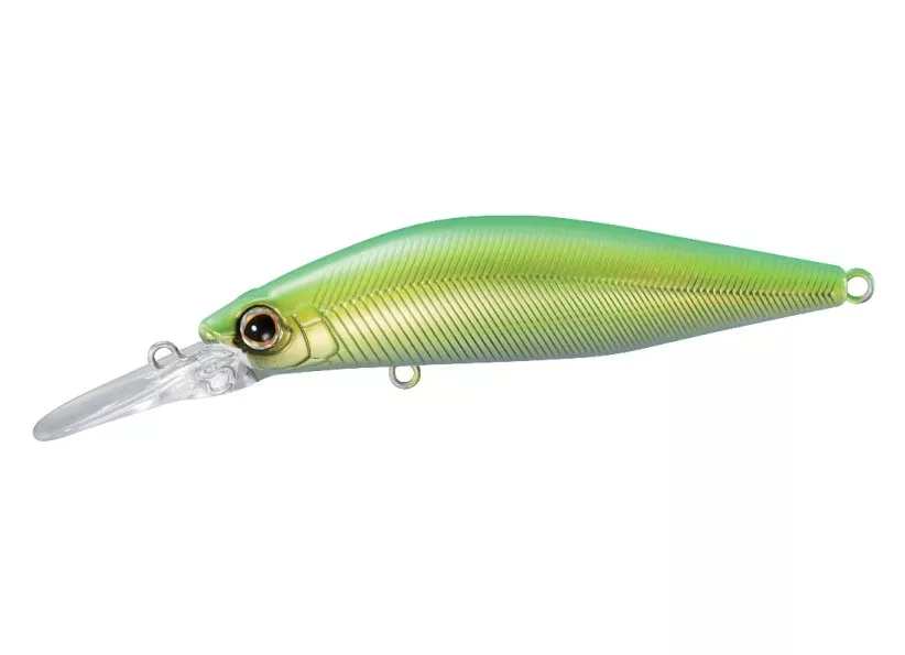 Wobler Shimano Cardiff Flugel Flat 70 AR-C farba Charterous Gold