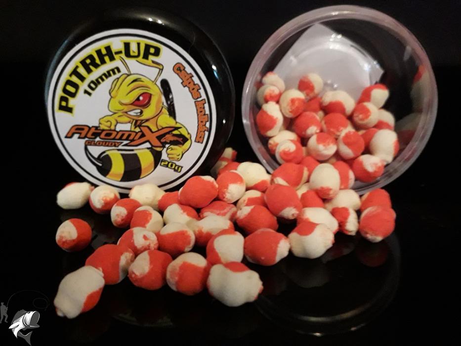 Pelety Atomix Potrh-Up 10mm štiplavá klobása