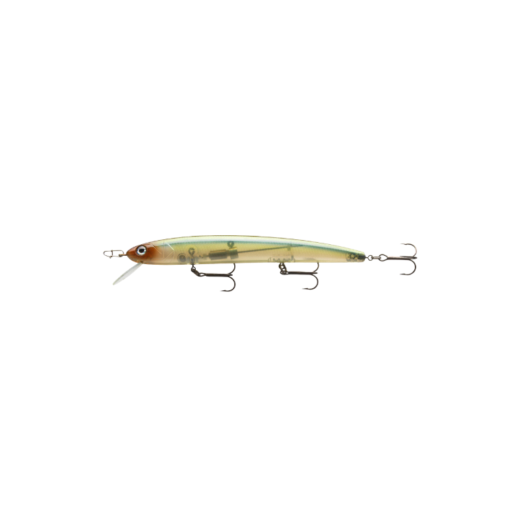 Wobler Daiwa STEEZ HMKL Minnow 137SP Natural Ghost Shad