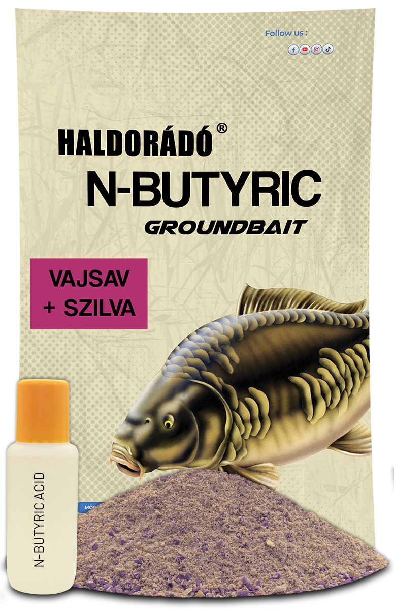 Krmivo Haldorádo N-Butyric Groundbait Kyselina maslová Slivka