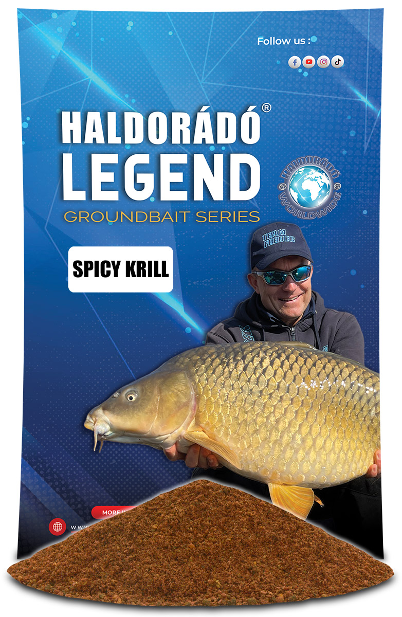 Krmivo Haldorado Legend Groundbait 800g Spicy Krill