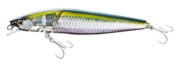 Wobler Shimano Exsence Shallow Assassin 99mm 14g farba Green Gold