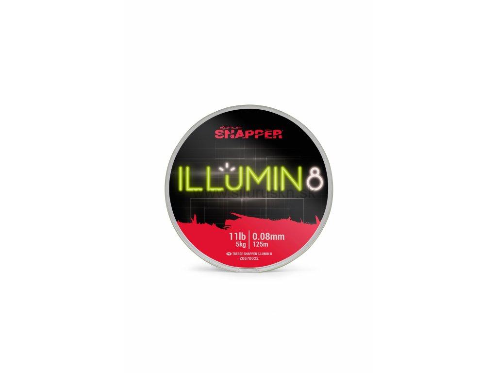Šnúra Korum Snapper Illumin 8 125m 0,10mm