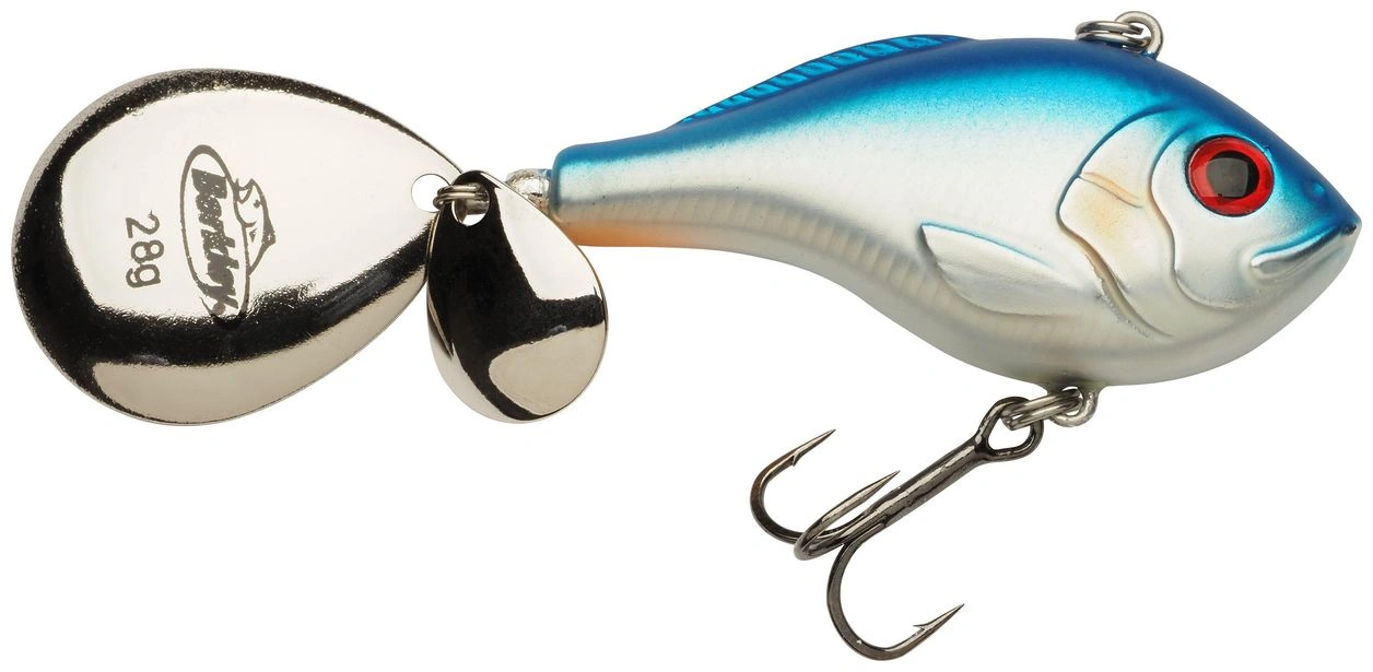 Wobler Berkley Pulse Spintail XL 8,5cm 18g Blue Silver
