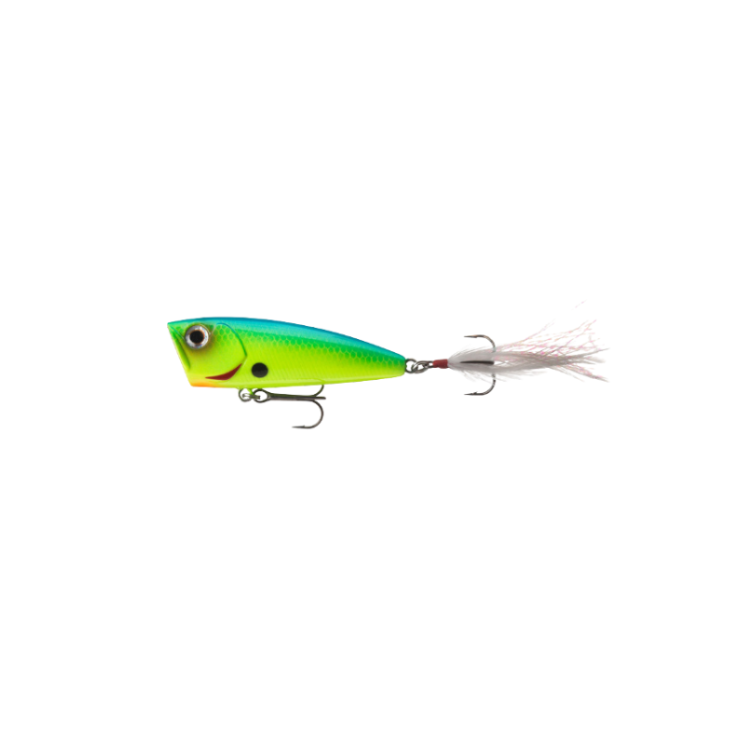 Wobler DAIWA STEEZ Popper 60F 6cm Blue Black Chart