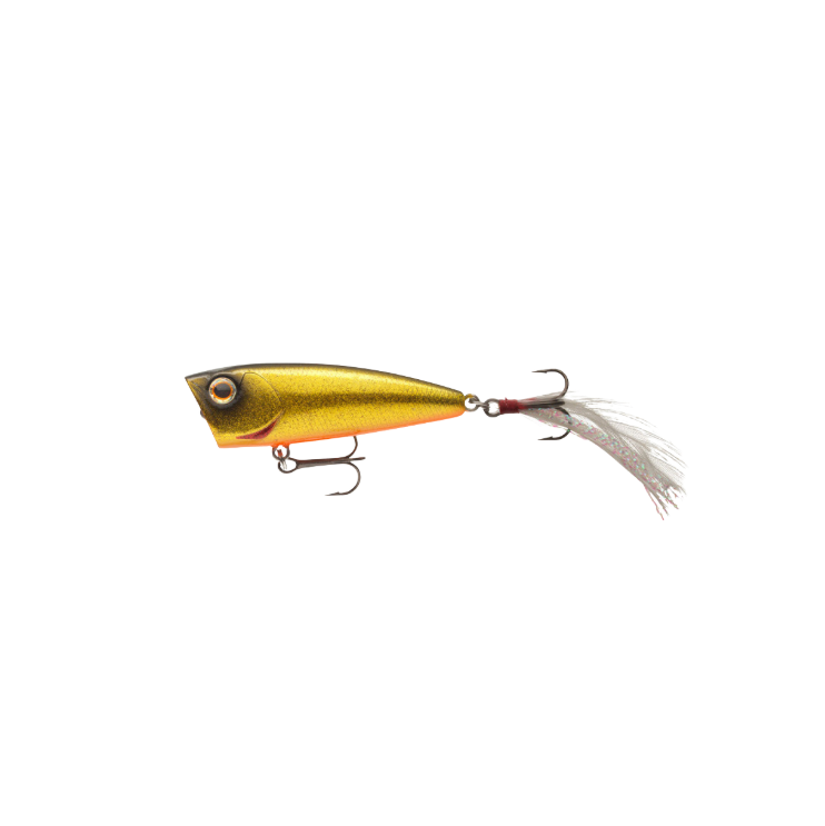 Wobler DAIWA STEEZ Popper 60F 6cm SG Black Gold