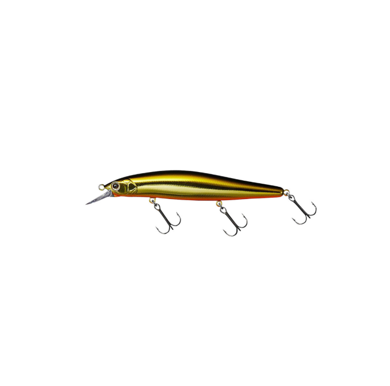 Wobler DAIWA STEEZ Minnow 110SP-SR 11cm Champagne Black Gold