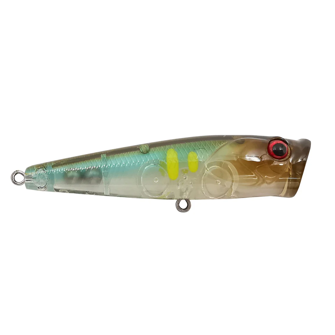 Wobler Mustad Burpy Popper 6,5cm GHA
