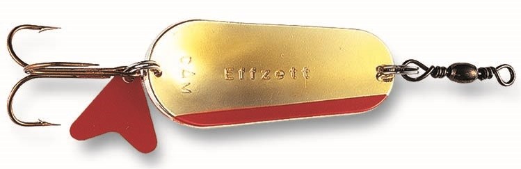 Blyskáč DAM Effzett Standard Spoon 6,5cm 30g Silver Gold