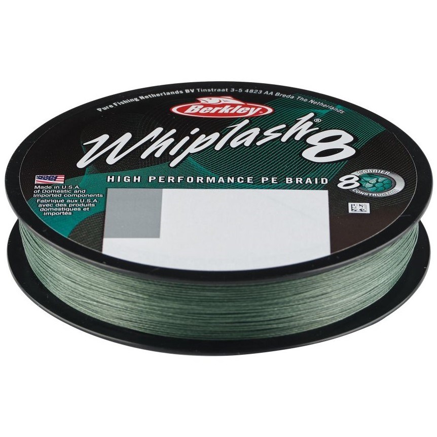 Šnúra Whiplash 8 Green 150m 0,28mm