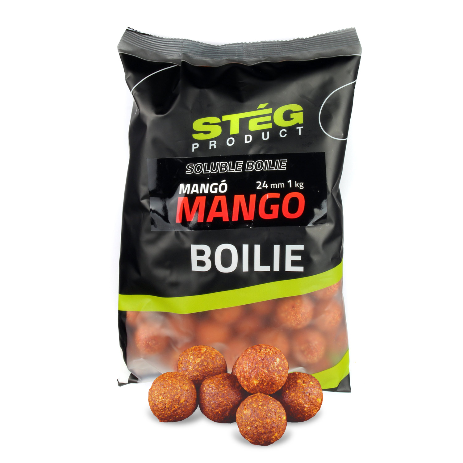 Boilies Stég Soluble 24mm Mango