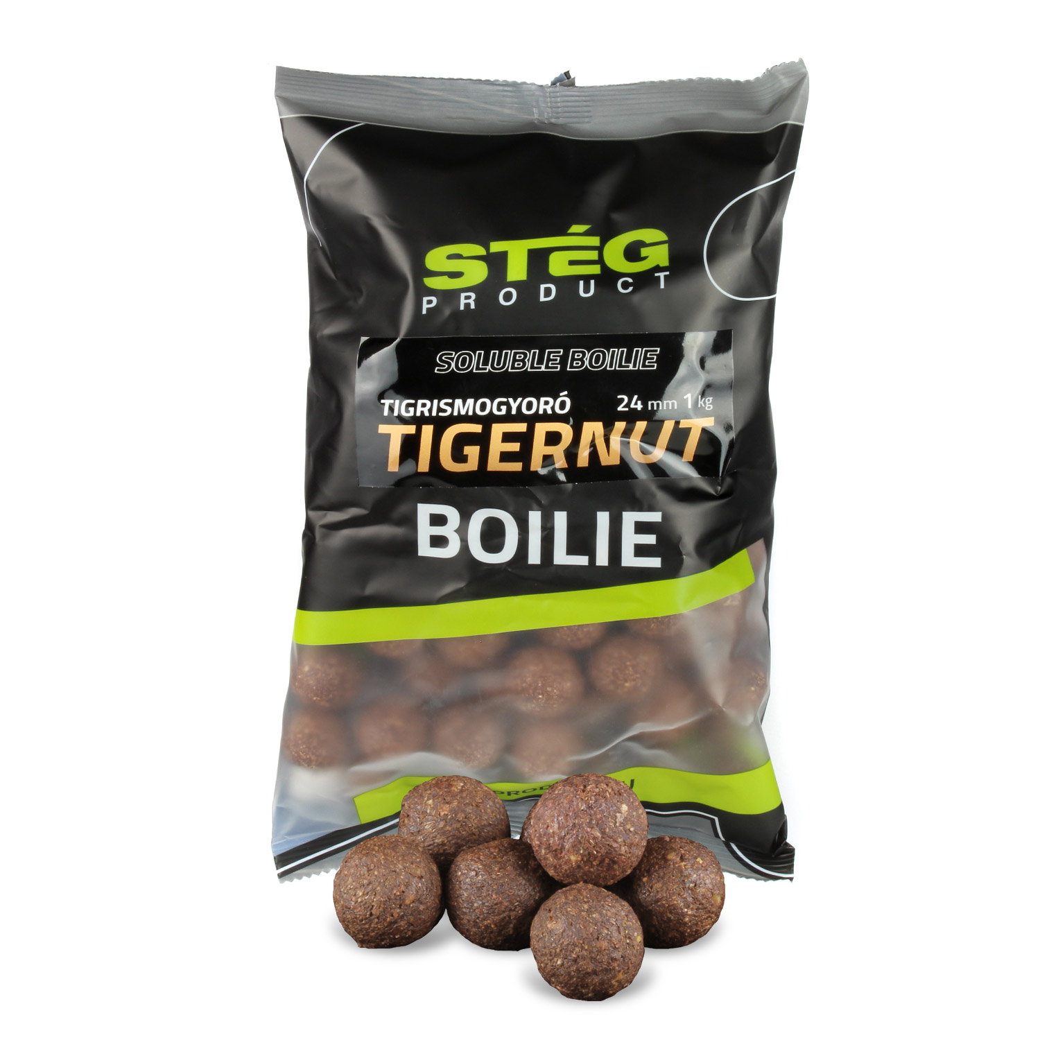 Boilies Stég Soluble 24mm Tigrí orech