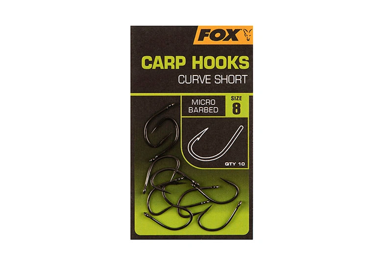 Háčiky FOX Carp Hooks Curve Shank Short č. 6