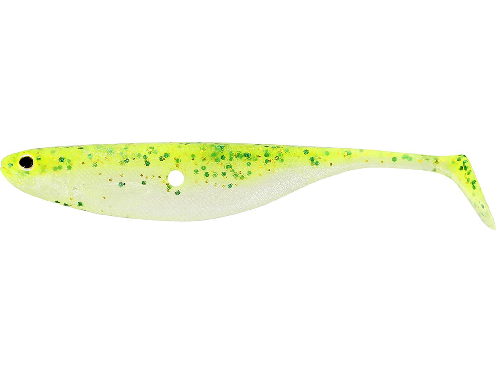 Gumená nástraha Westin Shadzeez Hollow 12cm sparkling chartreuse
