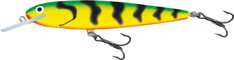 Wobler Salmo Whitefish WF13DR Green Tiger