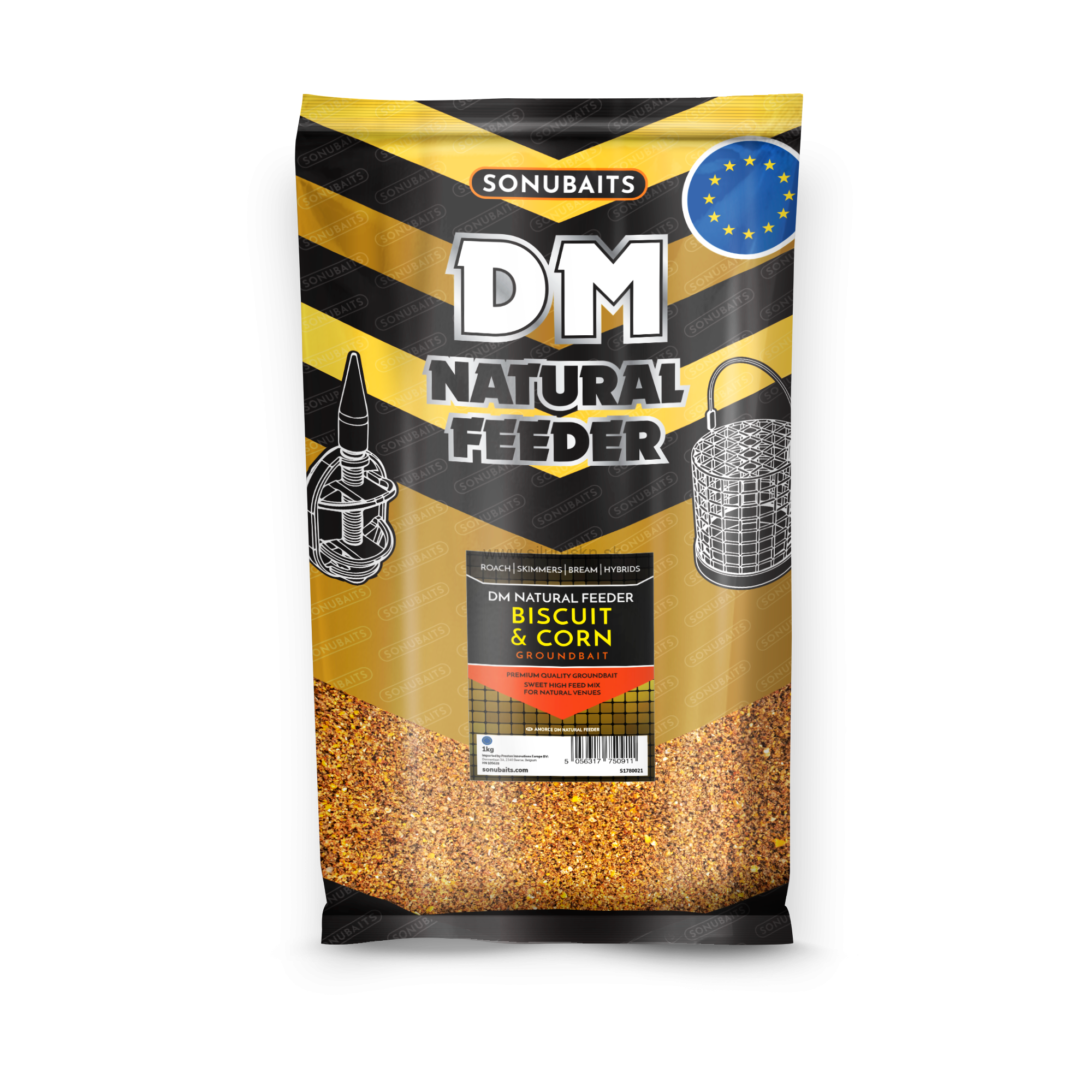 Krmivo Sonubaits DM Natural Biscuit a corn