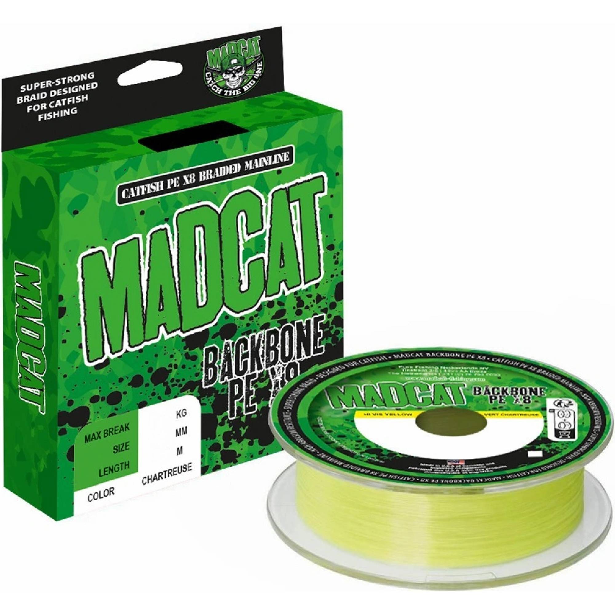 Šnúra Mad Cat Backbone PE X8 300m 0,60mm