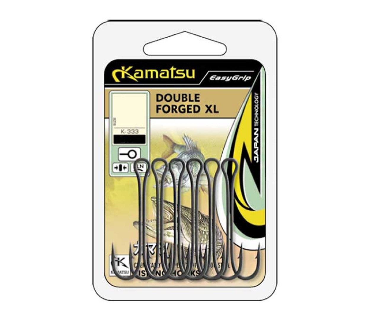 Dvojháčiky Kamatsu Double Forget XL č. 1/0