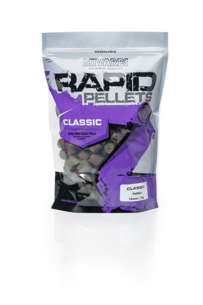 Pelety Mivardi Classic Halibut 1kg 8mm