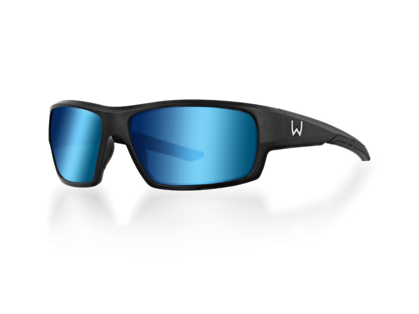 Okuliare Westin W6 Sport 10 Matte Black - LB Smoke LM Blue AR Blue